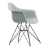 Cadeira de Braços em Plástico Eames DAR / Base Preta
